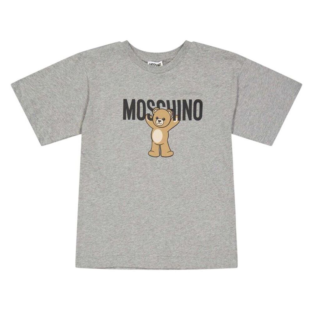 Moschino Childrens/Kids Teddy Bear Regular T-Shirt / Gray